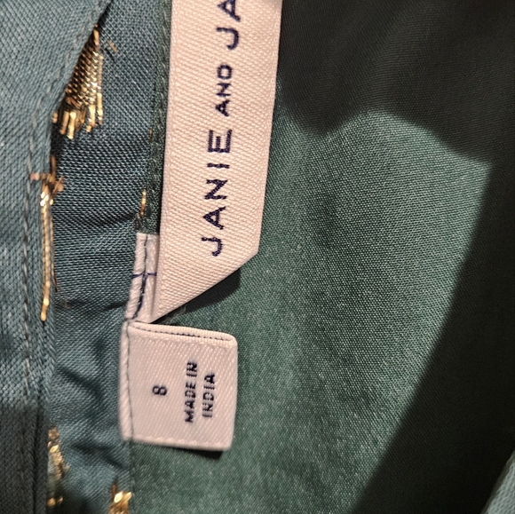 OBO NWOT Janie and Jack Christmas Dress Size 8 - Picture 6 of 6